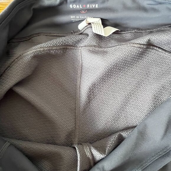 Goal Five Excel Workout Shorts Size Large L Gray Grey Unlined Train Run Yoga - Picture 8 of 11